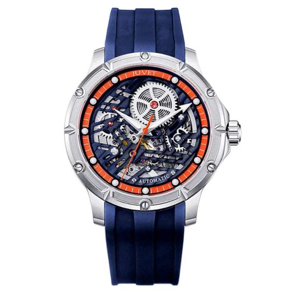 JUVET 7011 Brilliant Men's Full Skeleton Watch